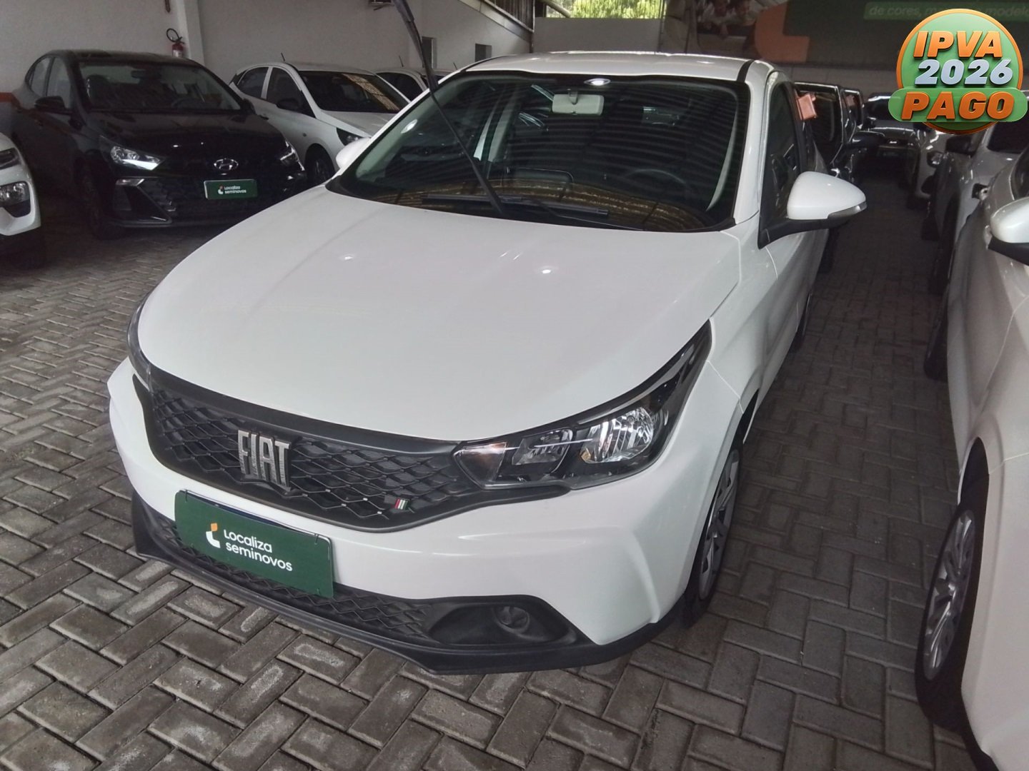 Fiat Argo DRIVE 1.0 6V Flex na cor Branco em Palhoça / SC - 927500