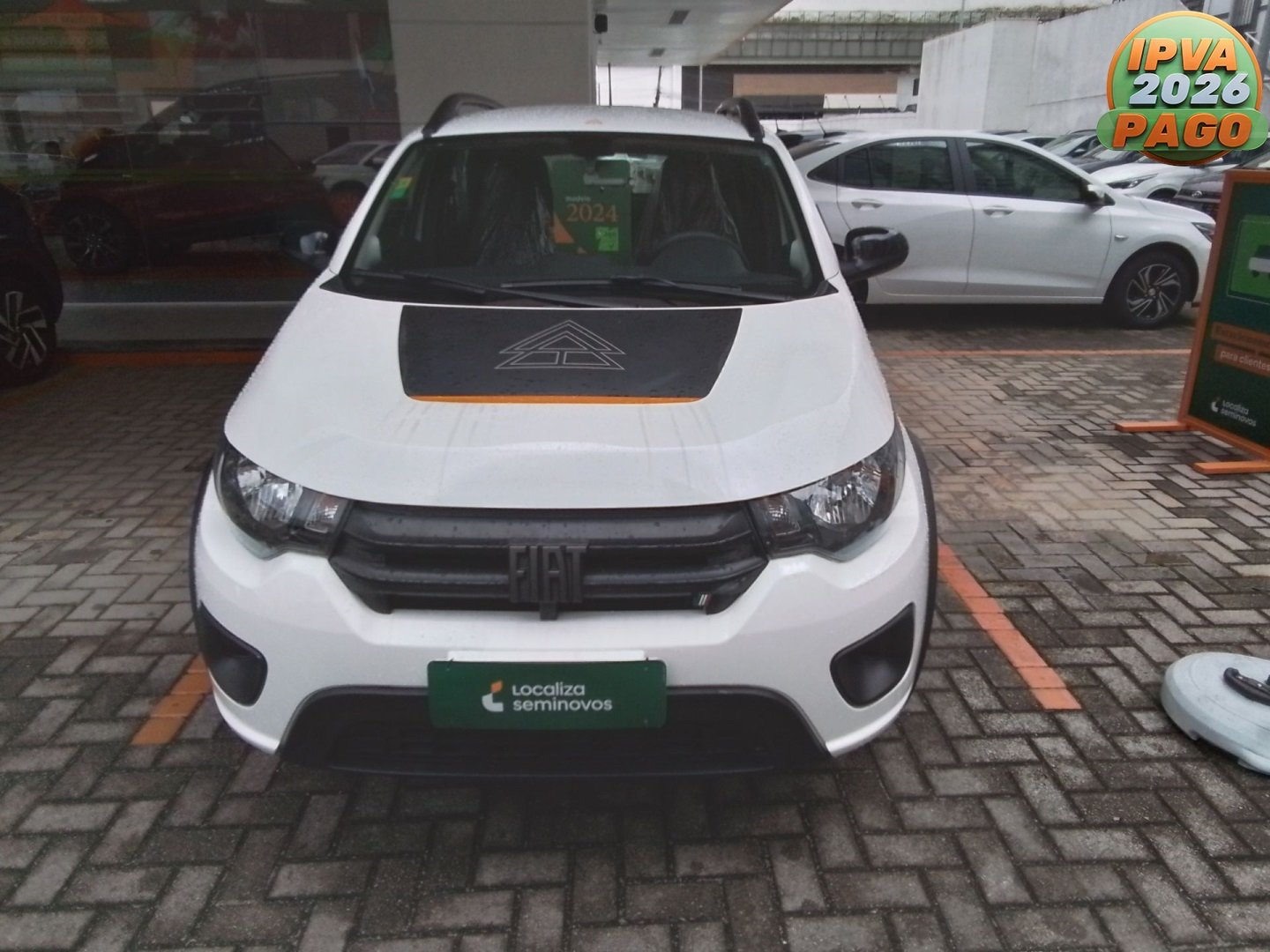 Fiat Mobi TREKKING 1.0 Flex 5p. na cor Branco em Palhoça / SC - 927506