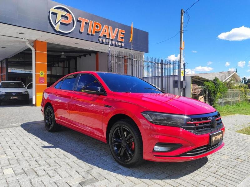 Volkswagen Jetta R-Line 250 TSI 1.4 Flex 16V Aut. na cor Vermelho em Curitiba / PR - 927764