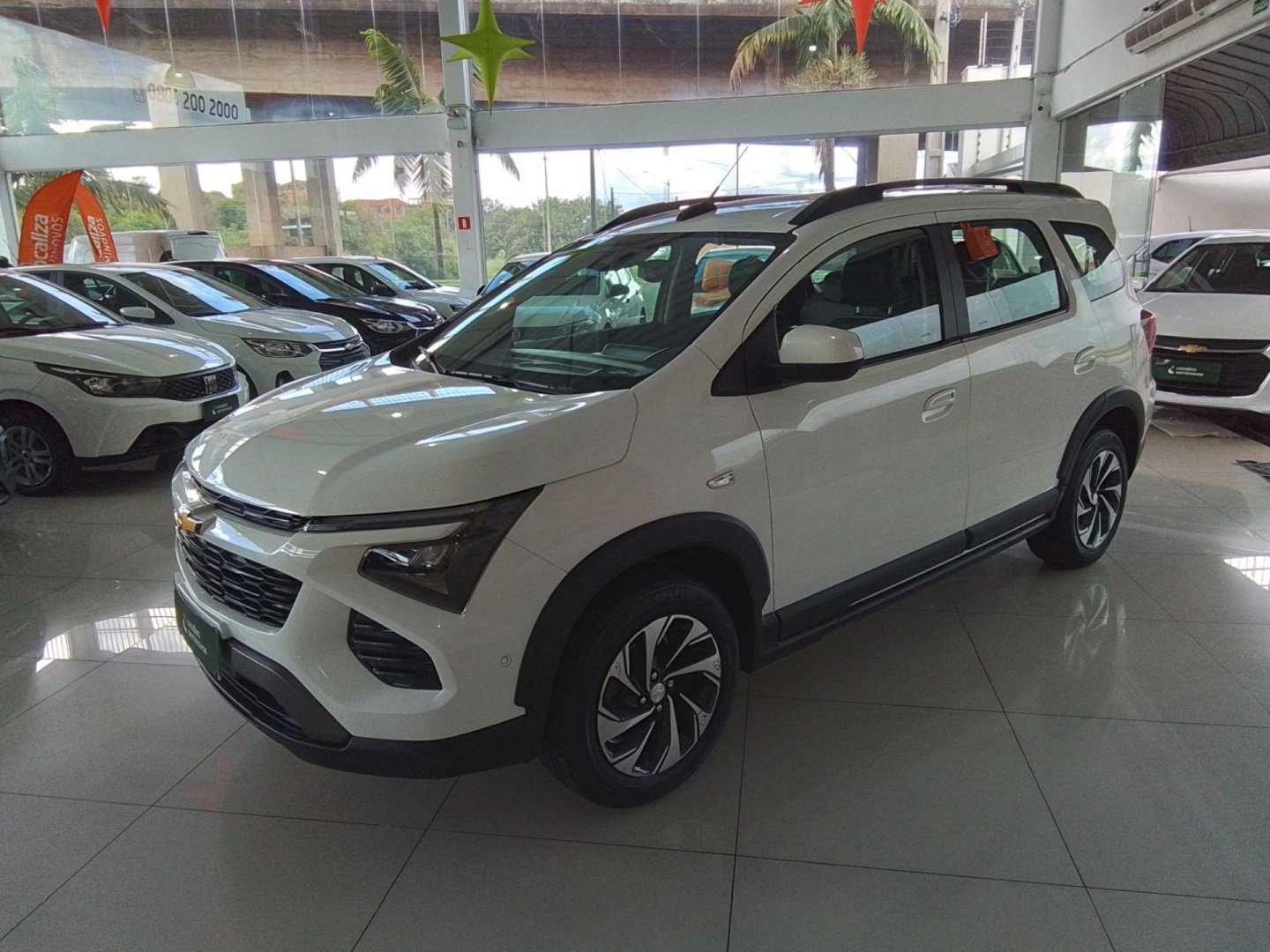 Chevrolet Spin PREMIER 1.8 8V Econo.Flex 5p Aut. na cor Branco em Campinas / SP - 927994