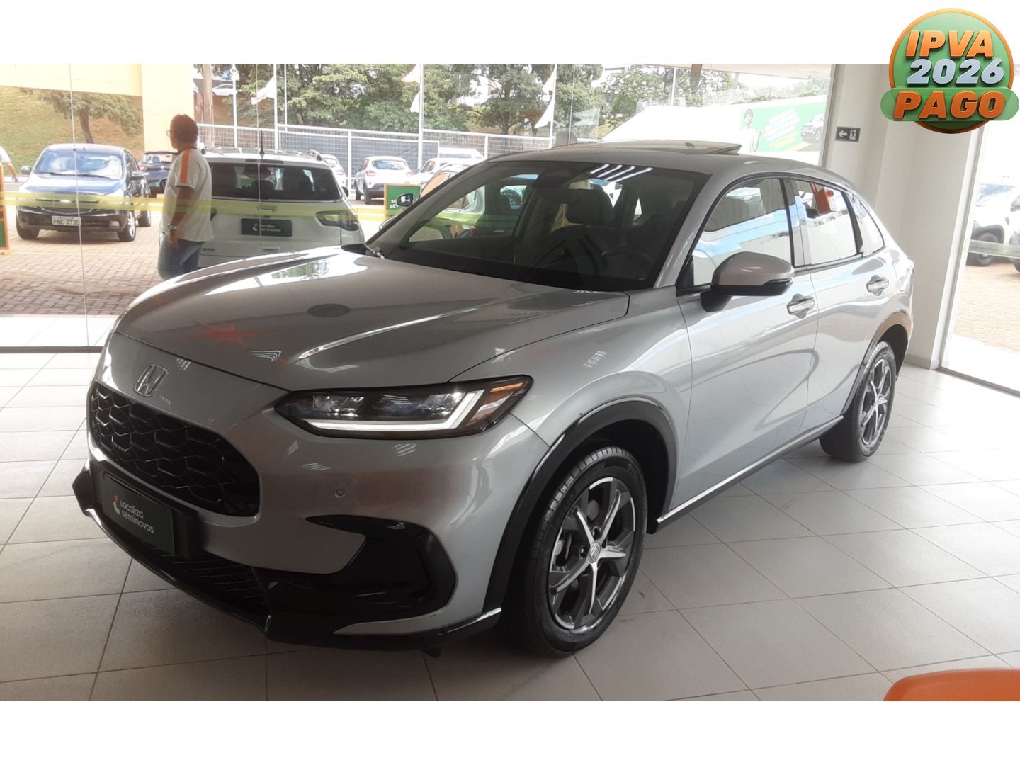 Honda ZR-V Touring 2.0 16V 5p Aut. na cor Prata em Londrina / PR - 928957