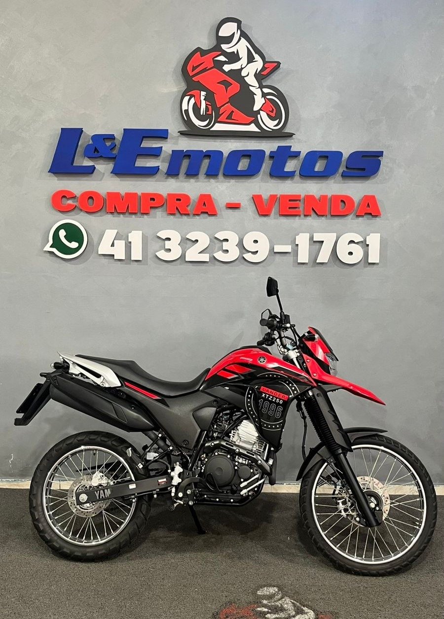 YAMAHA XTZ 250 LANDER 249cc/LANDER BLUEFLEX/ABS  na cor Vermelho em Curitiba / PR - 929668