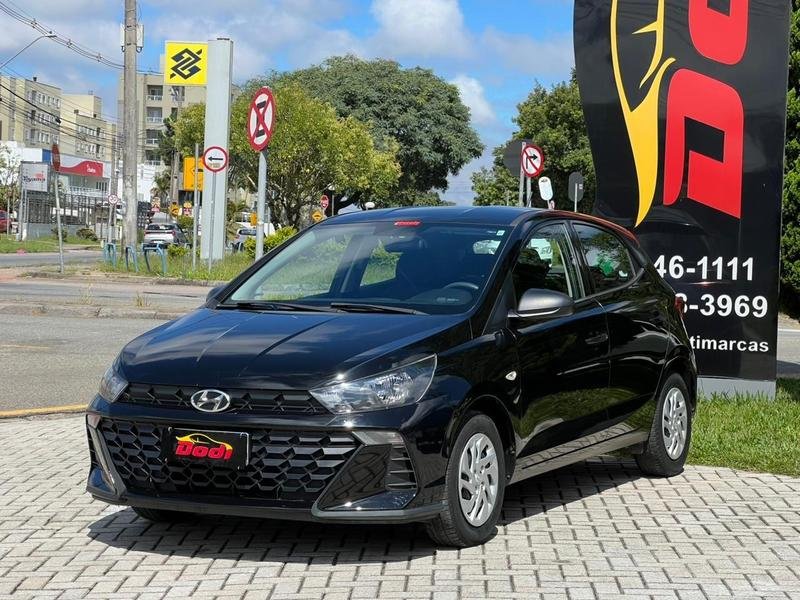 Hyundai HB20 Sense 1.0 Flex 12V Mec. na cor Preto em Curitiba / PR - 929670