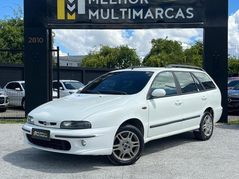 Fiat Marea Weekend ELX 1.8 mpi 16V 132cv 4p na cor Branco em Curitiba / PR - 929711