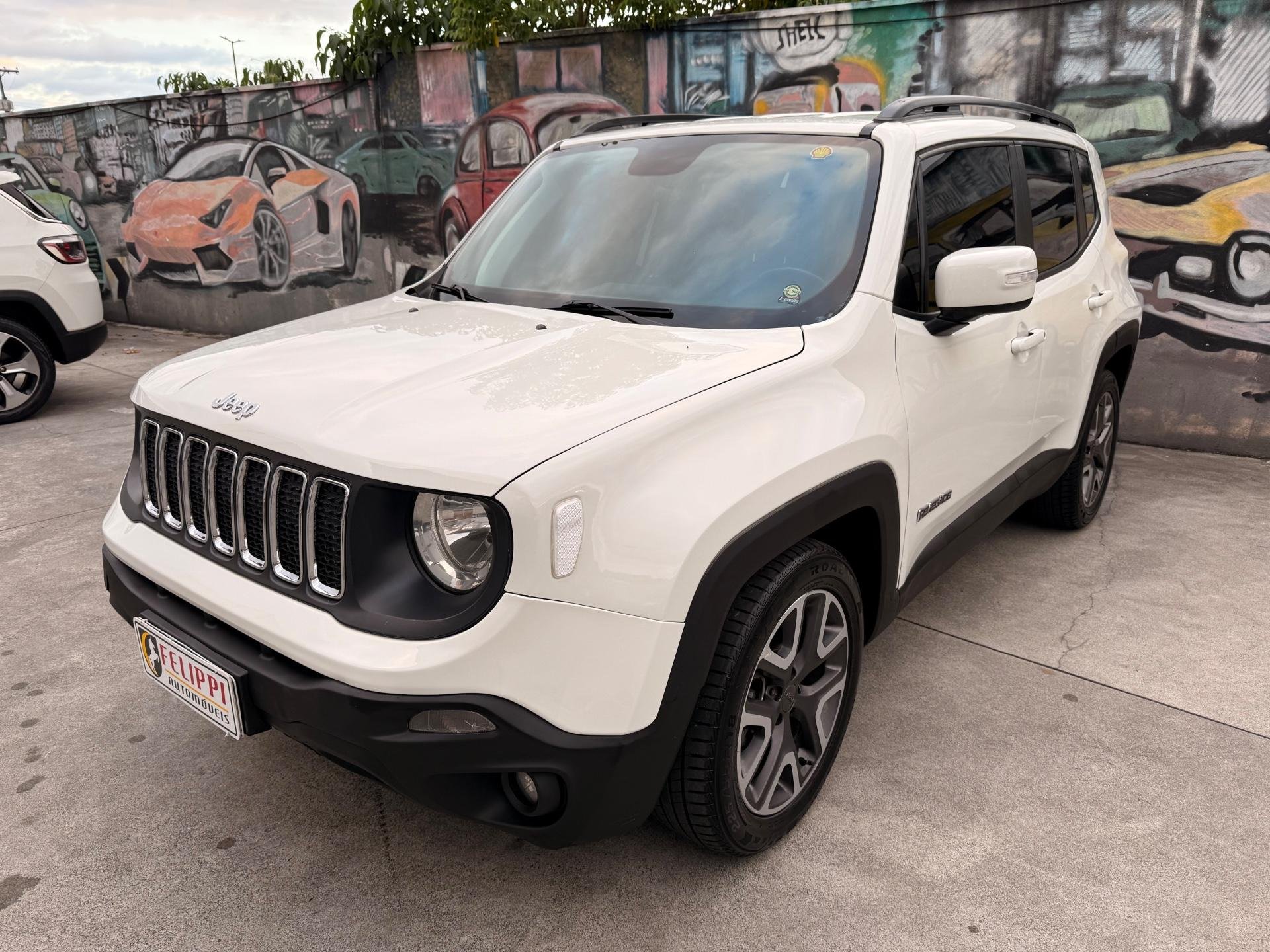 Jeep Renegade Longitude 1.8 4x2 Flex 16V Aut. na cor Branco em Joinville / SC - 929798