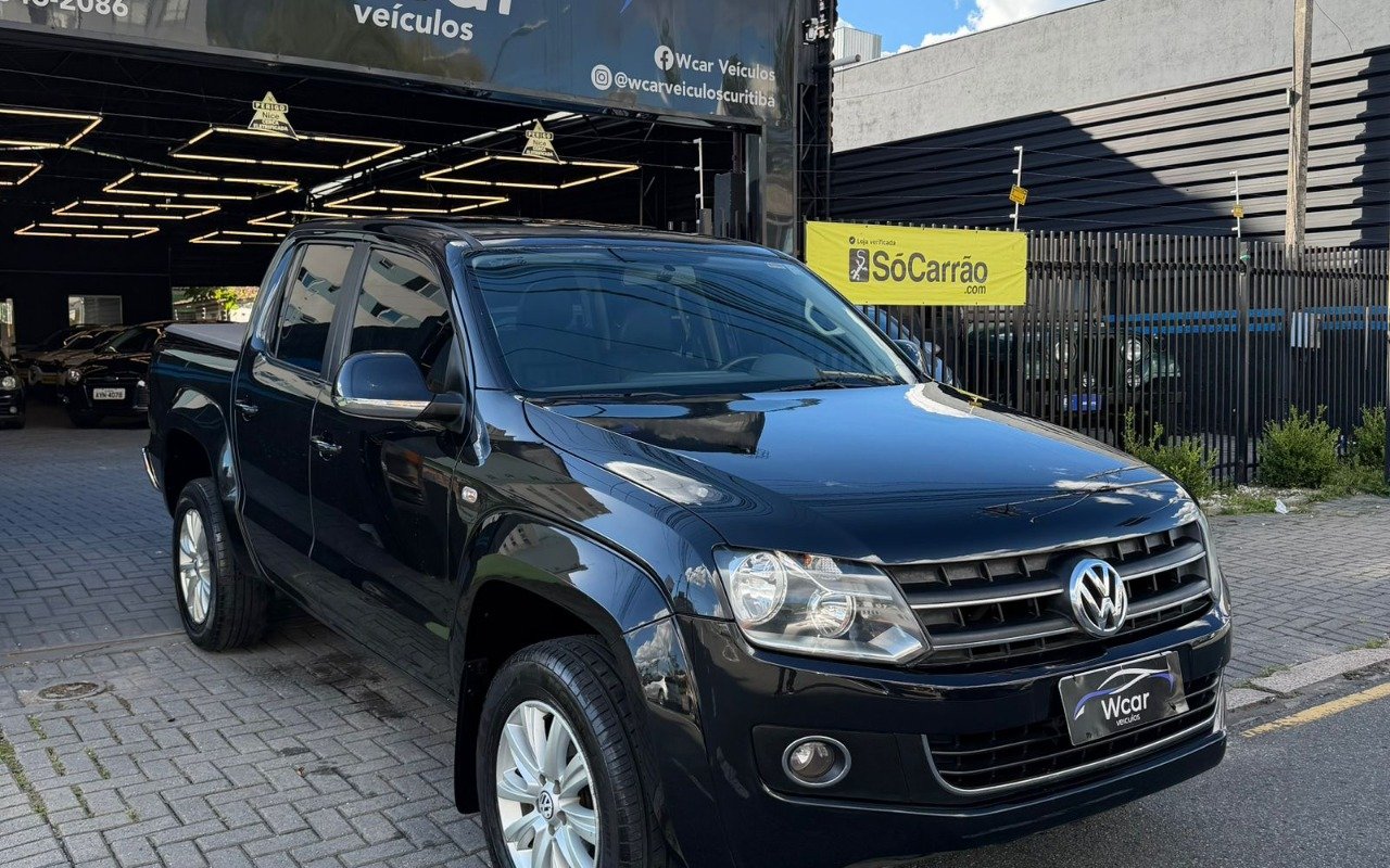 Volkswagen Amarok Highline CD 2.0 16V TDI 4x4 Dies. na cor Preto em Curitiba / PR - 929813