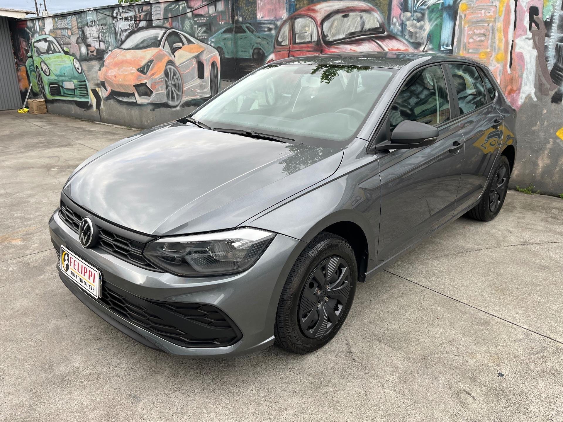 Volkswagen Polo Track 1.0 Flex 12V 5p na cor Cinza em Joinville / SC - 929816