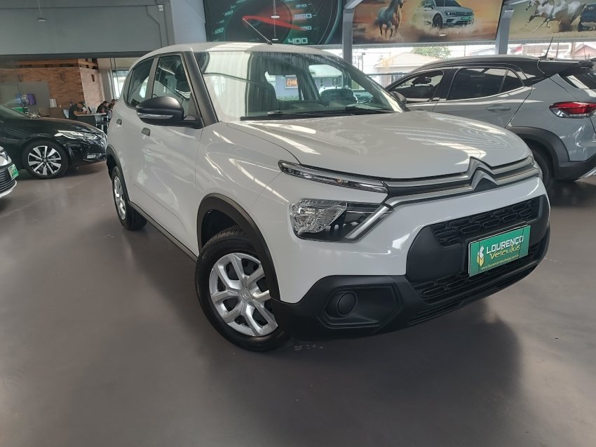 Citroën C3 Live Pack 1.0 Flex 6V 5p Mec. na cor Branco em Ponta Grossa / PR - 929879