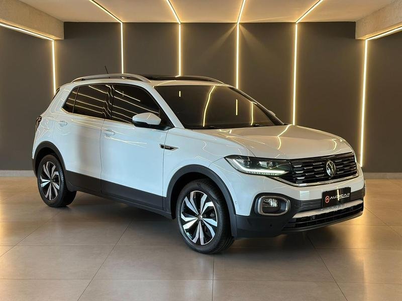 Volkswagen T-Cross Hig. 250 TSI 1.4 Flex 16V 5p Aut na cor Branco em Campo Largo / PR - 929907