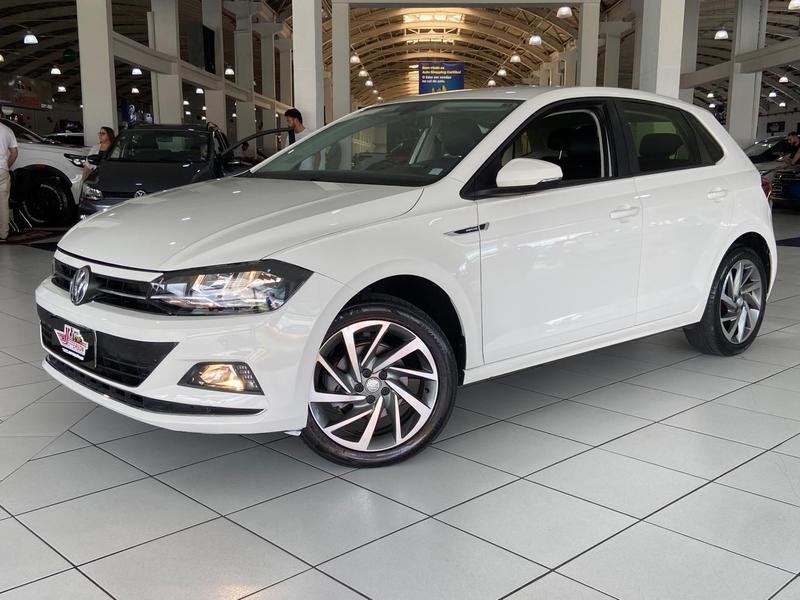 Volkswagen Polo Highline 200 TSI 1.0 Flex 12V Aut. na cor Branco em Curitiba / PR - 929951