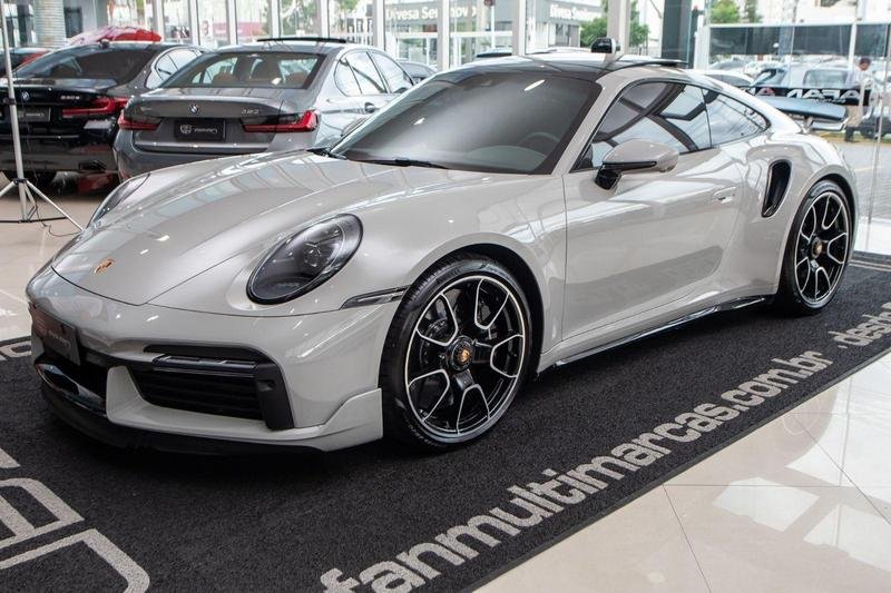 Porsche 911 Turbo S Coupe 3.6/3.8 24V (991/992) na cor Cinza em Curitiba / PR - 930120