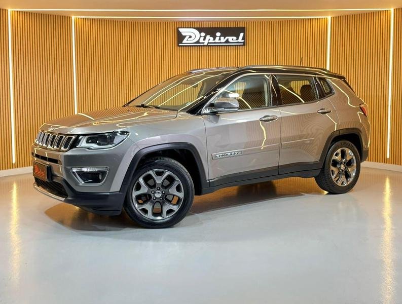 Jeep Compass LIMITED 2.0 4x2 Flex 16V Aut. na cor Cinza em Curitiba / PR - 930140