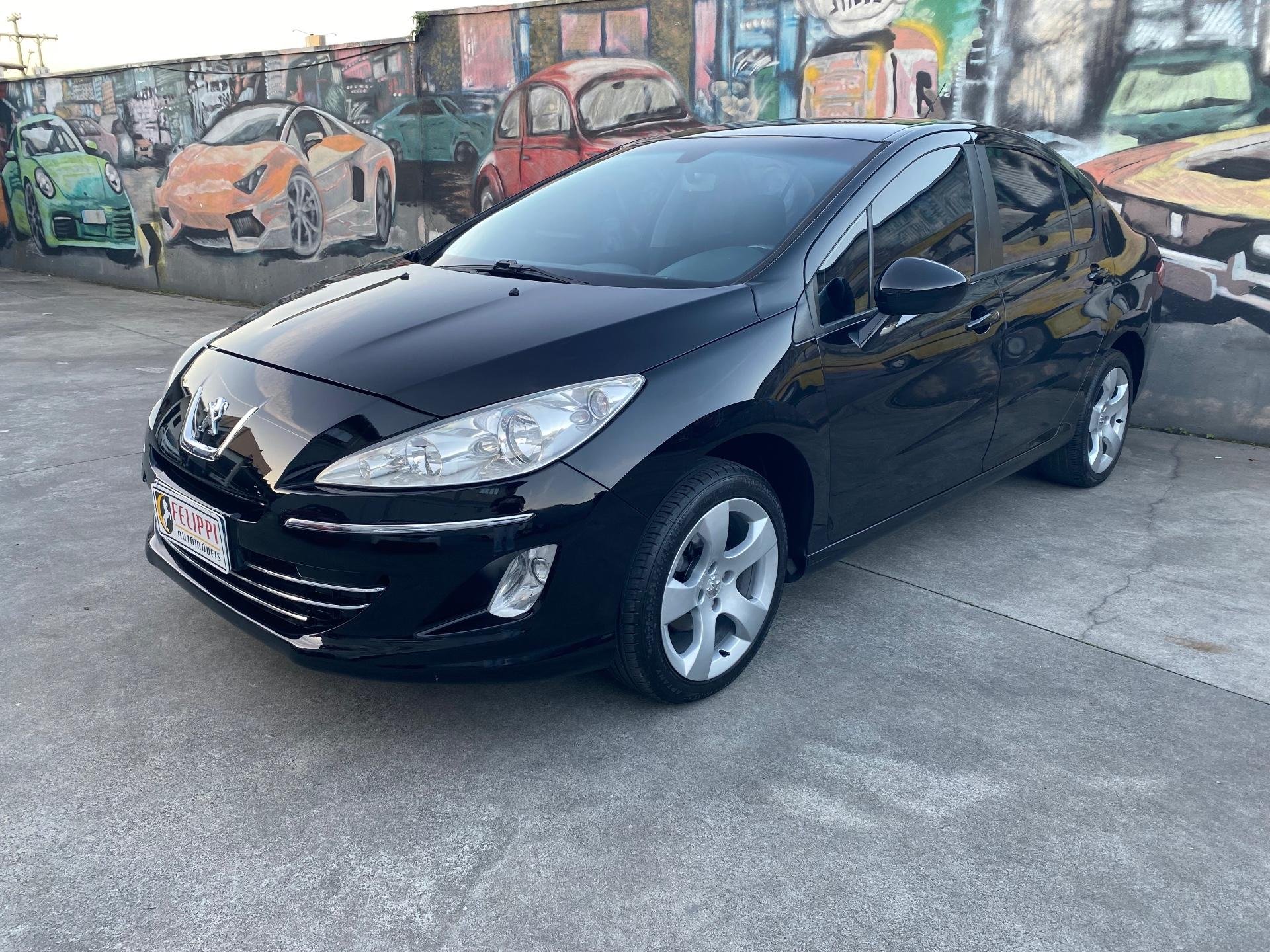 Peugeot 408 Sedan Allure 2.0 Flex 16V 4p Mec. na cor Preto em Joinville / SC - 930160