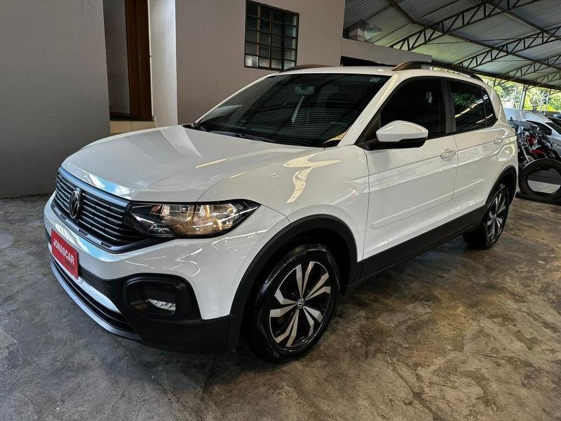 Volkswagen T-Cross Sense 200 TSI 1.0 Flex 5p Aut. na cor Branco em Curitiba / PR - 930164