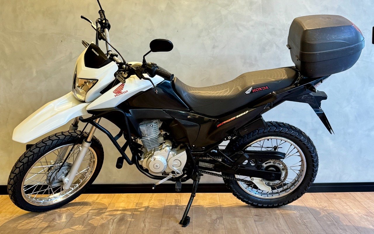 Honda NXR 160 BROS  na cor Branco em Curitiba / PR - 930508