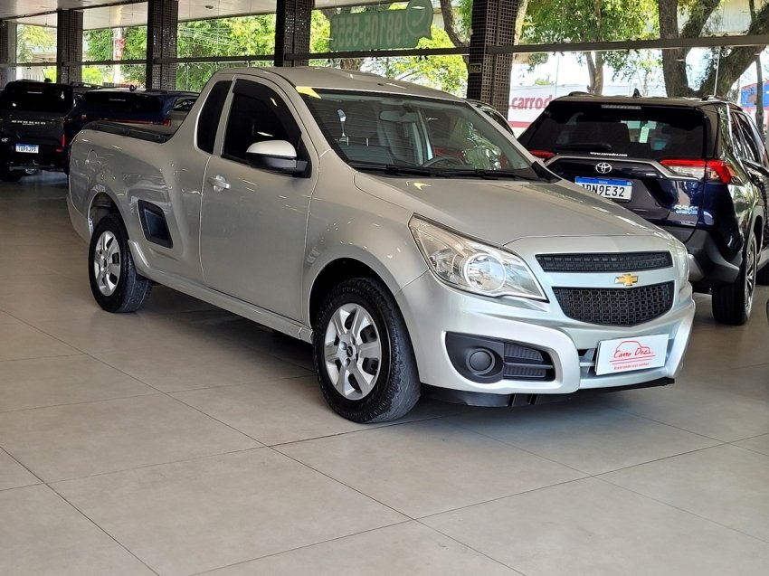 Chevrolet Montana LS 1.4 ECONOFLEX 8V 2p na cor Prata no Novo Hamburgo / RS - 932608