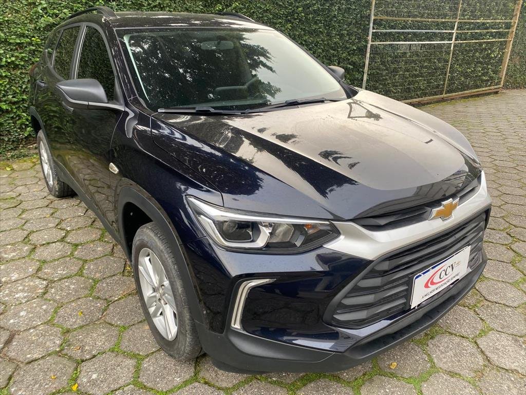 Chevrolet Tracker 1.2 Turbo 12V Flex Aut. na cor Azul em Balneário Camboriú / SC - 933434