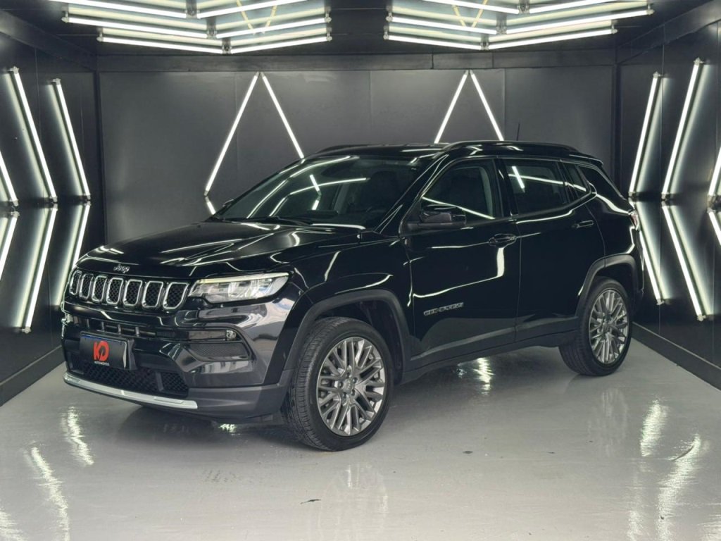 Jeep Compass LONG. T270 1.3 TB 4x2 Flex Aut. na cor Preto em Palhoça / SC - 933579