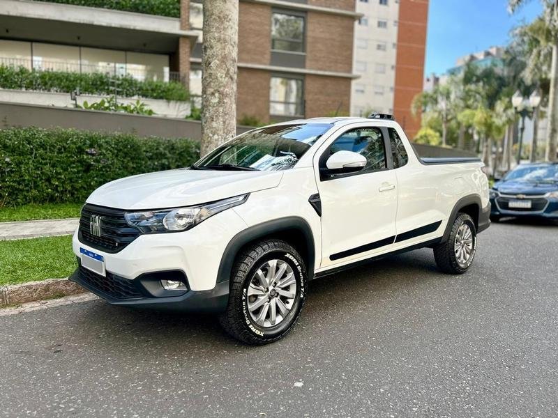 Fiat Strada Freedom 1.3 Flex 8V CS Plus na cor Branco em Curitiba / PR - 933743