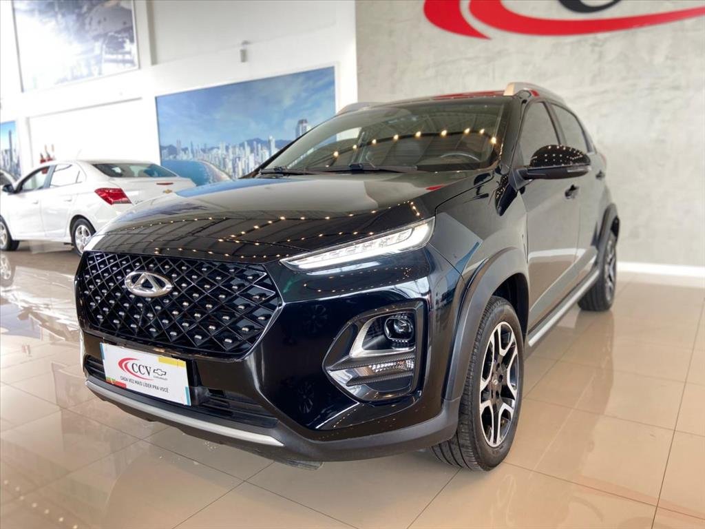 Caoa Chery Tiggo 3X PRO 1.0 Turbo Flex Aut. na cor Preto em Balneário Camboriú / SC - 933753