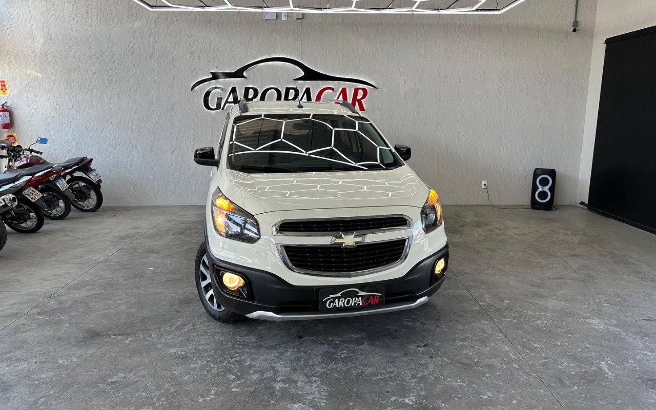 Chevrolet Spin ACTIV 1.8 8V Econo. Flex 5p Aut. na cor Branco em Garopaba / SC - 934374