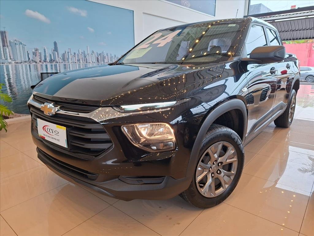 Chevrolet Montana 1.2 Turbo Flex 12V 4p Mec. na cor Preto em Balneário Camboriú / SC - 934443