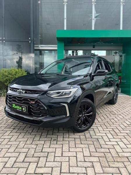 Chevrolet Tracker RS 1.2 Turbo 12V Flex Aut. na cor Preto em Fazenda Rio Grande / PR - 934496