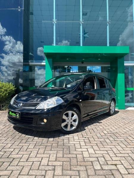 Nissan TIIDA S 1.8/1.8 Flex 16V Aut. na cor Preto em Fazenda Rio Grande / PR - 934503