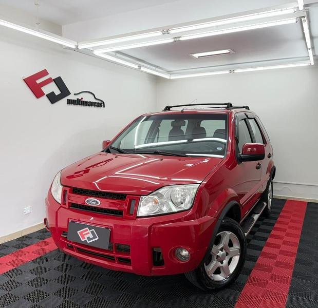 Ford EcoSport XLT 1.6/ 1.6 Flex 8V 5p na cor Vermelho em Curitiba / PR - 934567