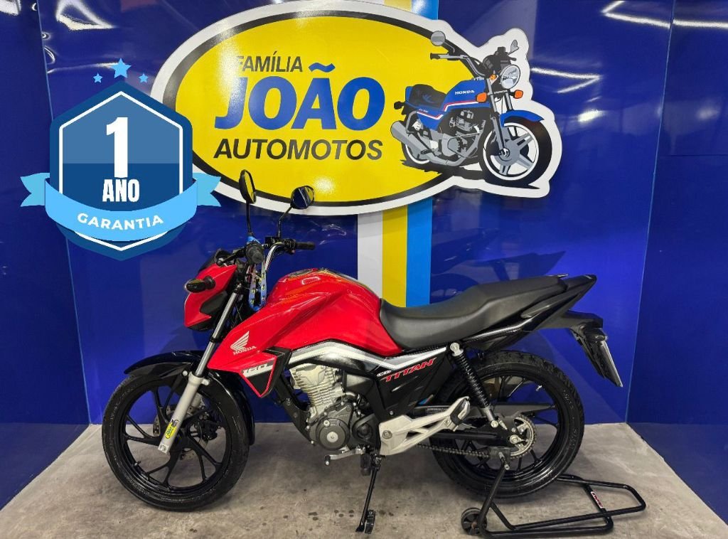 Honda CG 160 TITAN FLEXONE/Ed.Especial 40 Anos  na cor Vermelho no Alvorada / RS - 934588