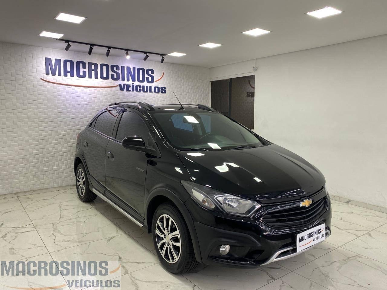 Chevrolet Onix HATCH ACTIV 1.4 8V Flex 5P Aut. na cor Preto no Canoas / RS - 934794