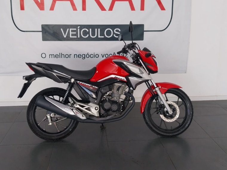 Honda CG 160 TITAN  na cor Vermelho no Porto Alegre / RS - 934848