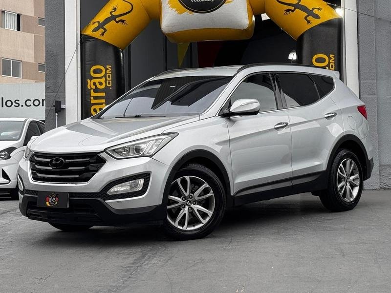 Hyundai Santa Fé GLS 3.3 V6 4X4 Tiptronic na cor Prata em São José dos Pinhais / PR - 934871