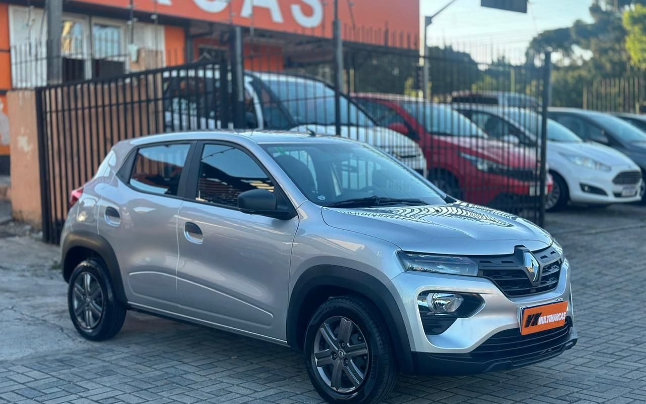 Renault Kwid Zen 1.0 Flex 12V 5p Mec. na cor Prata em Curitiba / PR - 935163