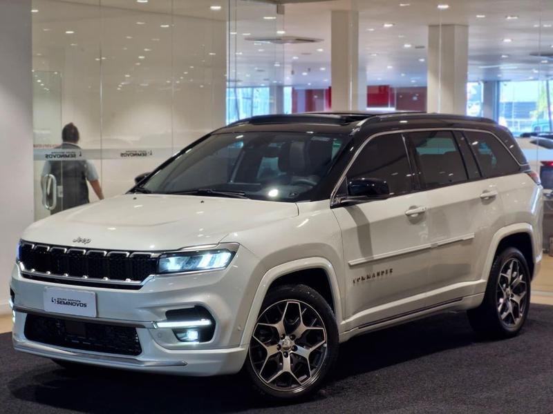 Jeep Commander Overland T270 1.3 TB Flex Aut. na cor Branco em Curitiba / PR - 935187