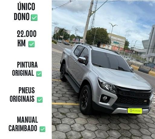 Chevrolet S10 P-Up H.Country 2.8 4x4 CD Dies.Aut. na cor Prata em Palhoça / SC - 935366