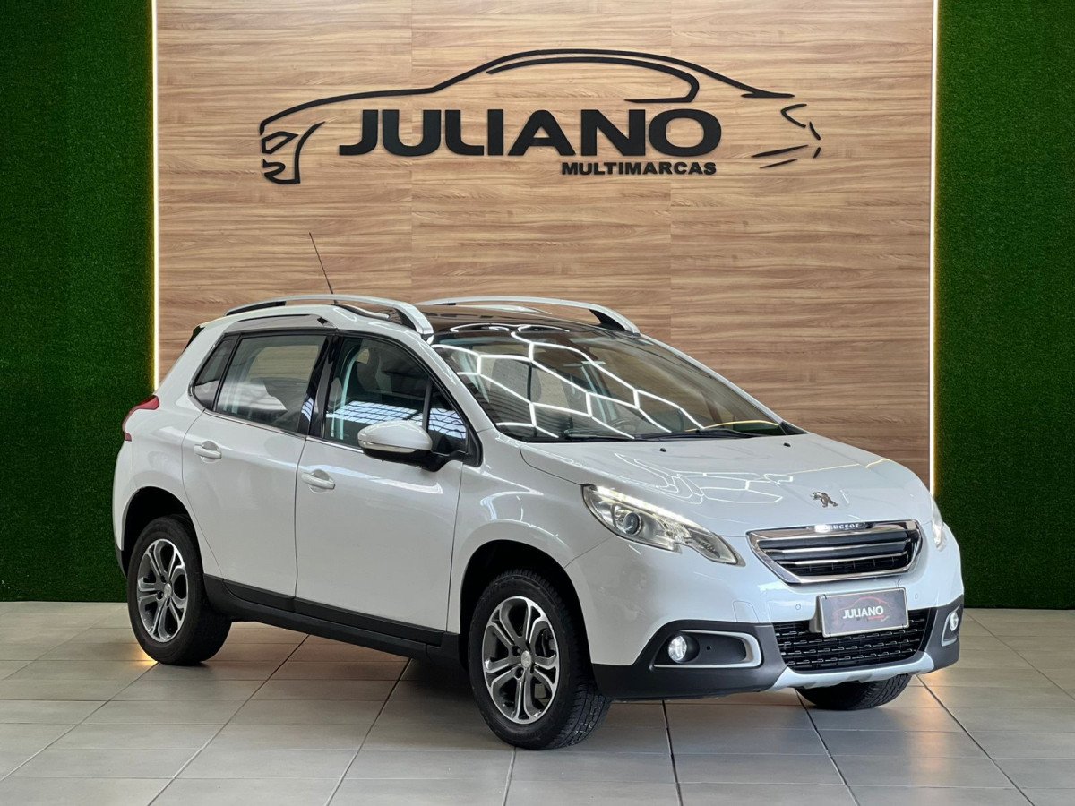 Peugeot 2008 Griffe 1.6 Flex 16V 5p Aut. na cor Branco no Novo Hamburgo / RS - 935393