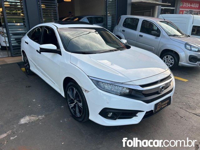 Honda Civic Sedan TOURING 1.5 Turbo 16V Aut.4p na cor Branco em Cambé / PR - 935407