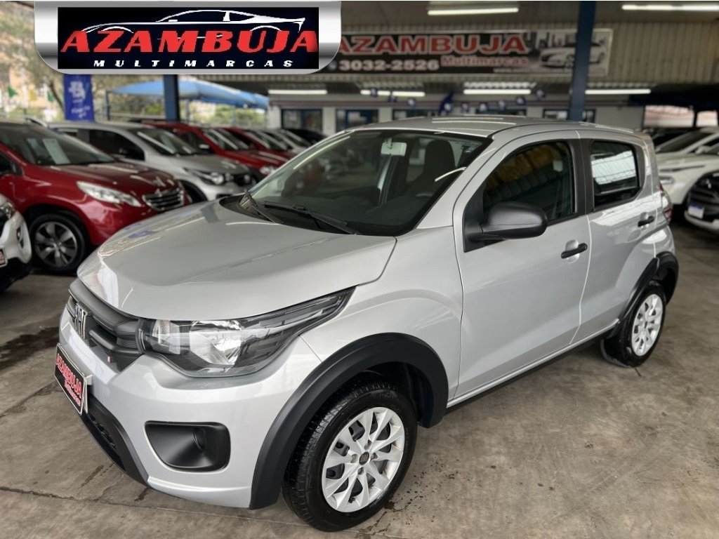 Fiat Mobi LIKE 1.0 Fire Flex 5p. na cor Prata no Canoas / RS - 935889