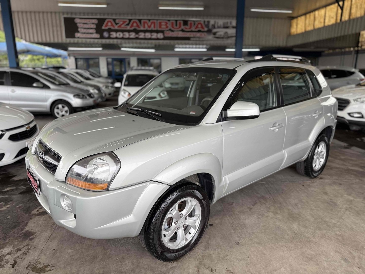 Hyundai Tucson 2.0 16V Aut. na cor Prata no Canoas / RS - 935901