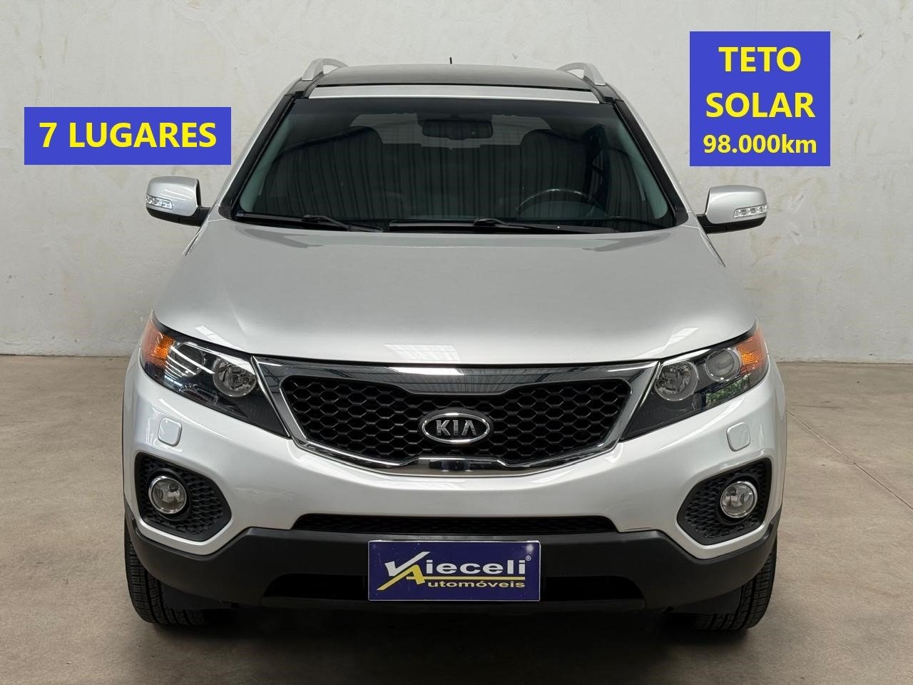 Kia Sorento EX 3.5 V6 24V 197cv 4x4 Aut. na cor Prata no Porto Alegre / RS - 936295