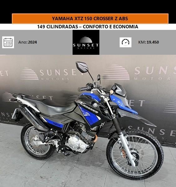 YAMAHA XTZ 150 CROSSER Z FLEX  na cor Azul em Itajaí / SC - 936423