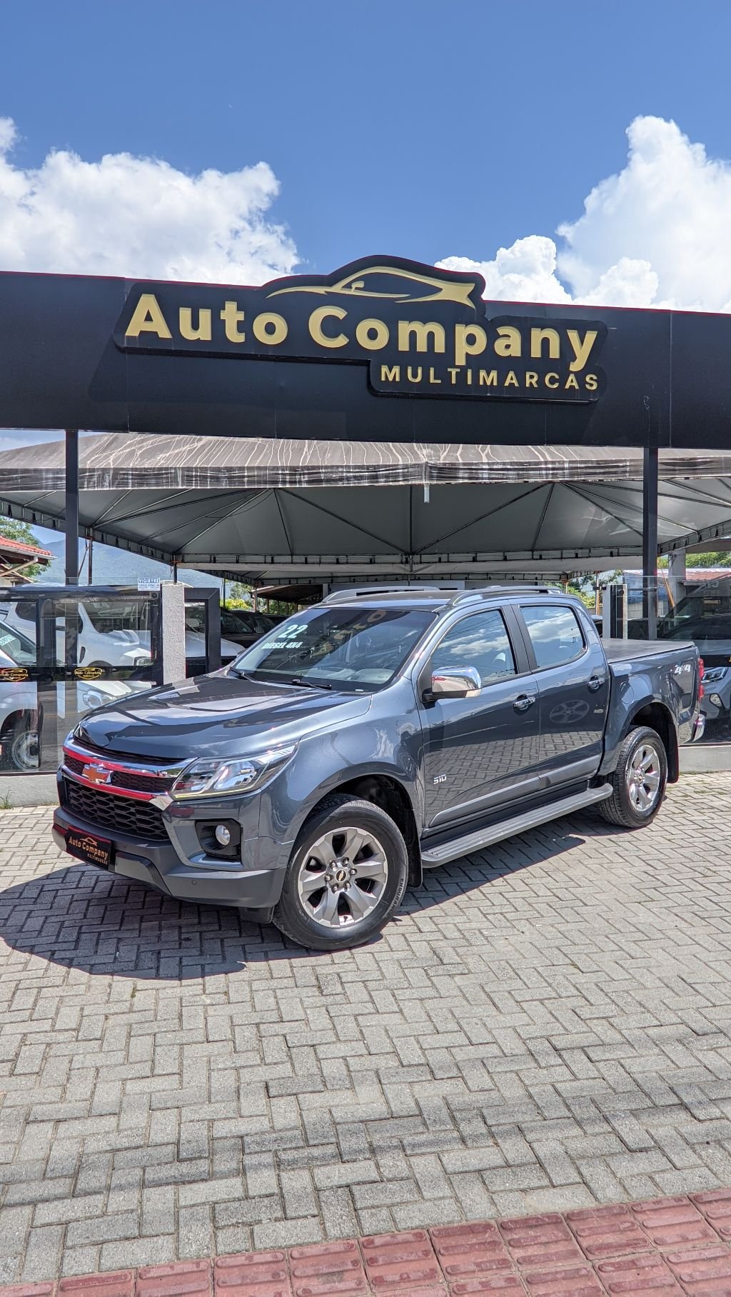 Chevrolet S10 Pick-Up LTZ 2.8 TDI 4x4 CD Dies.Aut na cor Cinza em Santo Amaro da Imperatriz / SC - 936503