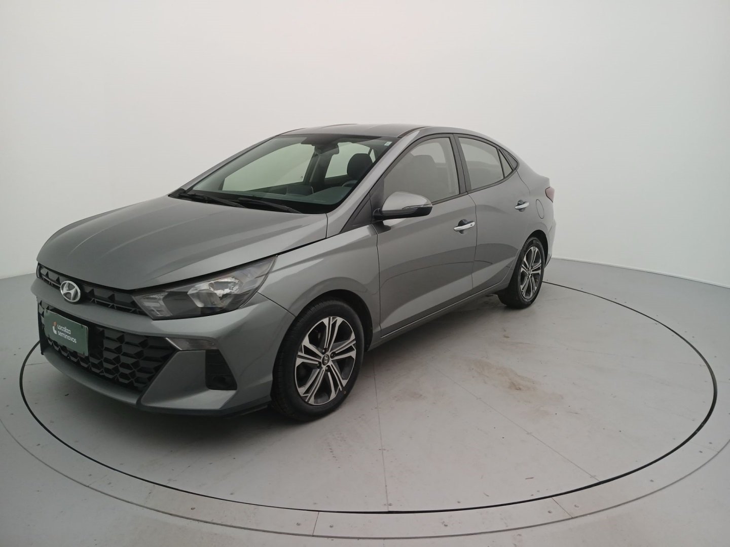 Hyundai HB20S Platinum 1.0 TB Flex 12V Aut. na cor Cinza em Pato Branco / PR - 937122