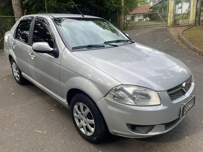 Fiat Siena EL 1.0 mpi Fire Flex 8V 4p na cor Prata em Curitiba / PR - 937253