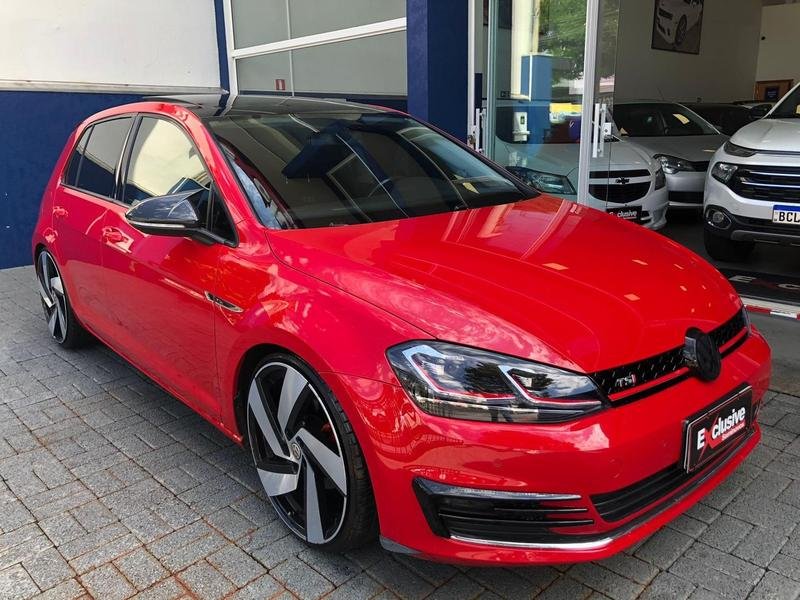 Volkswagen Golf Highline 1.4 TSI 140cv Aut. na cor Vermelho em Maringá / PR - 937404