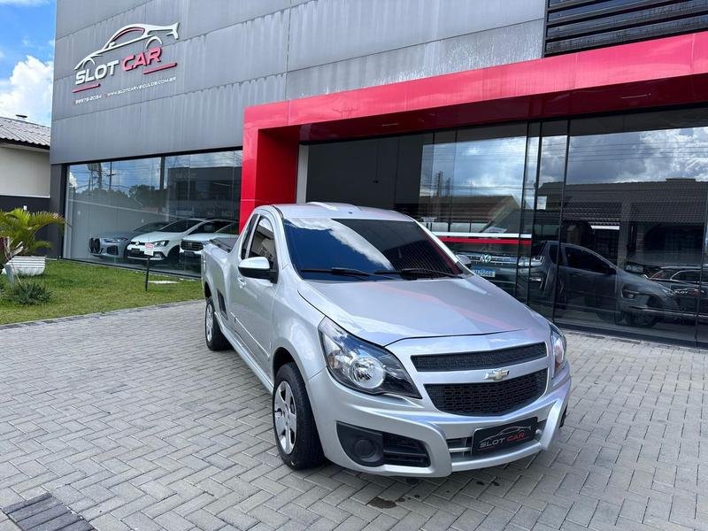 Chevrolet Montana LS 1.4 ECONOFLEX 8V 2p na cor Prata em Campo Largo / PR - 937503