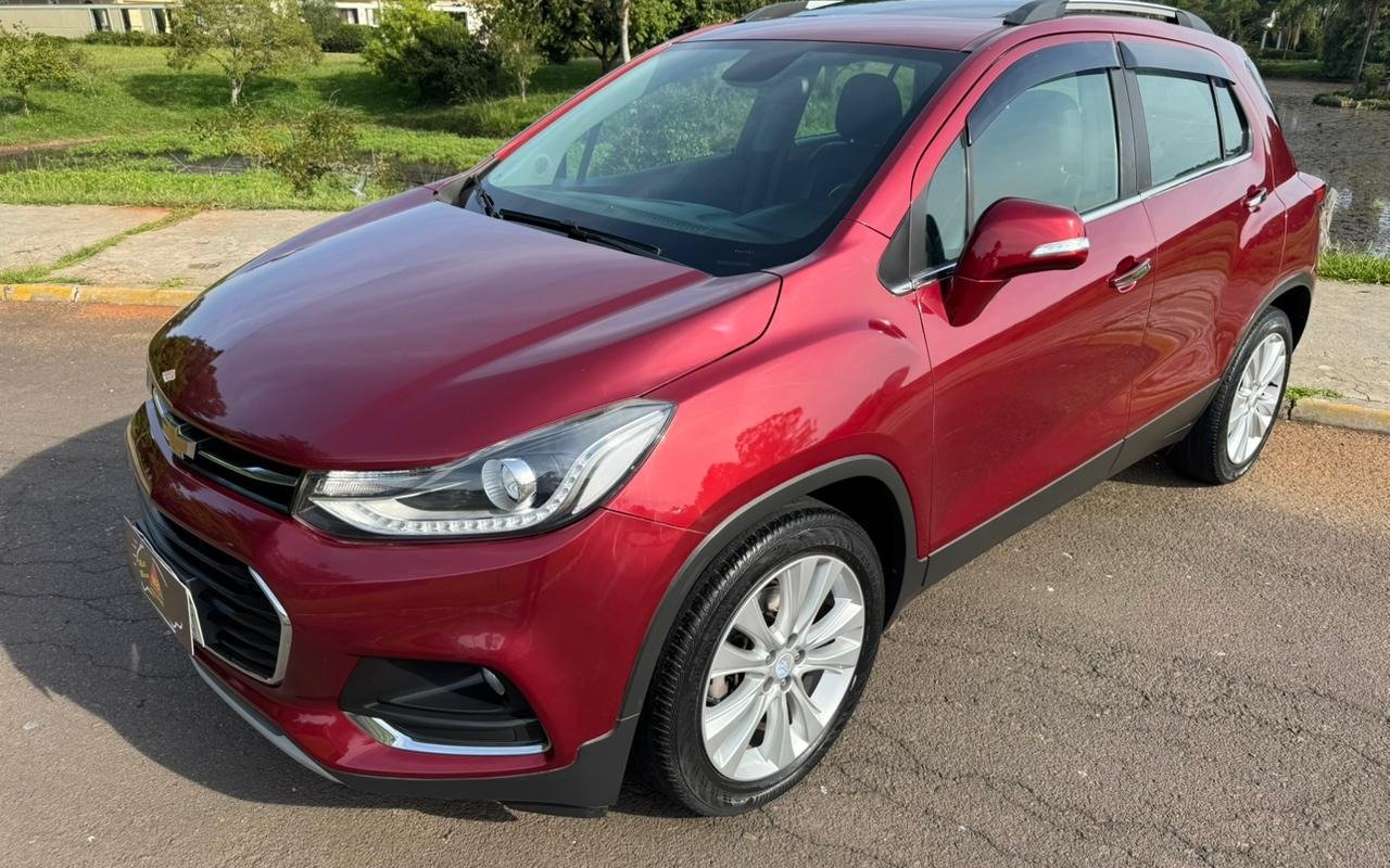 Chevrolet Tracker Premier 1.4 Turbo 16V Flex Aut na cor Vermelho no Canoas / RS - 937580