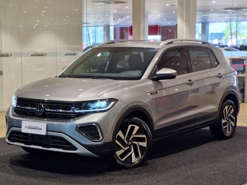 Volkswagen T-Cross Hig. 250 TSI 1.4 Flex 16V 5p Aut na cor Prata em Curitiba / PR - 937730