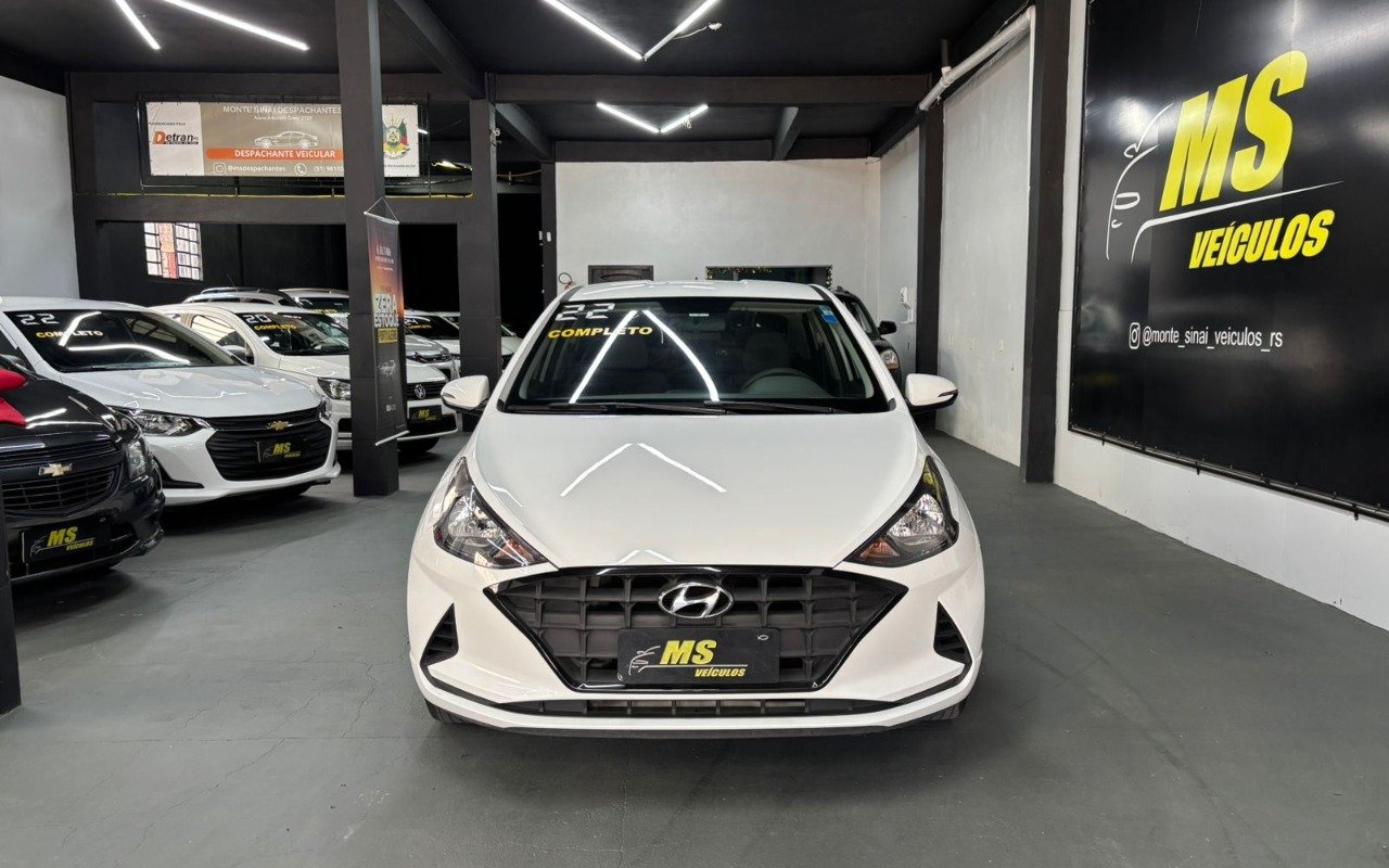 Hyundai HB20S Vision 1.0 Flex 12V Mec. na cor Branco no Porto Alegre / RS - 937750
